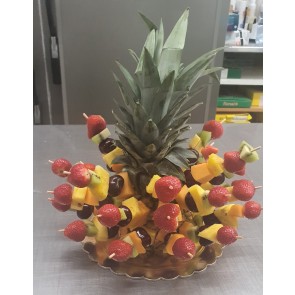 spiedini di frutta mista